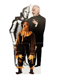 The Tin Man Scarecrow & The Wizard of Oz Life Size Cardboard Standup