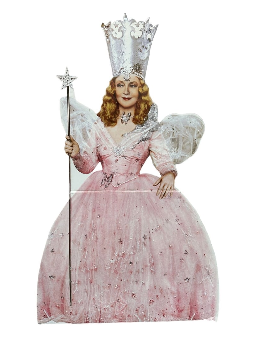 Glinda The Good Witch The Wizard of Oz Life Size Cardboard Standup: Glinda The Good Witch The Wizard of Oz Life Size Cardboard Standup measures 69.5 x 46".