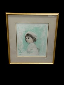 Edna Hibel S/N Lithograph