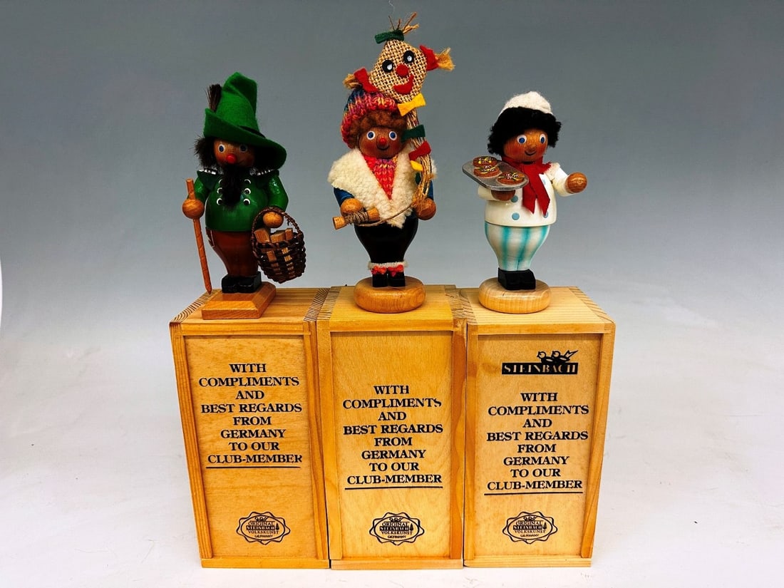 (3) Steinbach Collector Club Mini Nutcrackers (1 of 10)