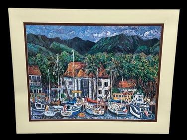 Guy Buffet Lahiana Hotel / Harbor Print