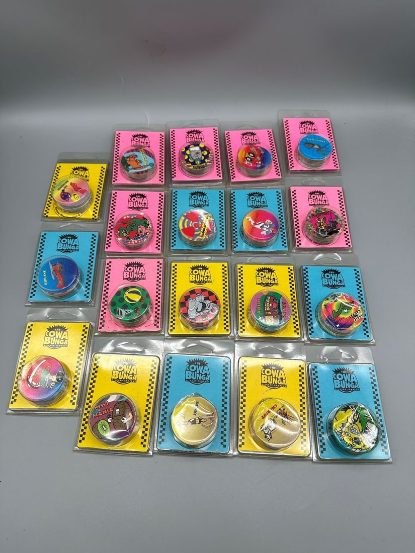 (19) Packs of Cowabunga Milk Caps Game Packs in Packages (1 of 3)