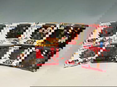 (8) Star Wars Pez Collector Sets