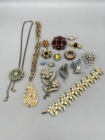 Group of Vintage Costume Jewelry