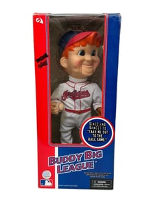 Buddy Big League Singing and Dancing Cleveland Indians Original Box 2002