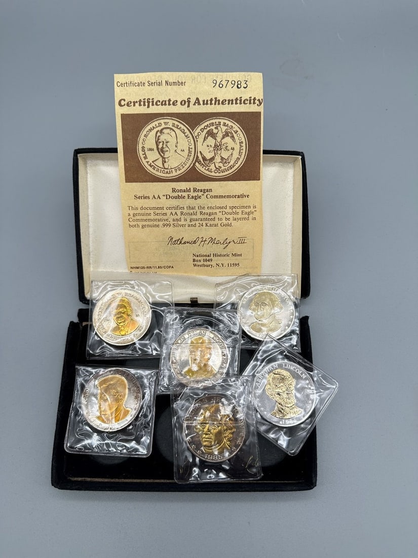 Franklin Mint President Coin Set (1 of 6)