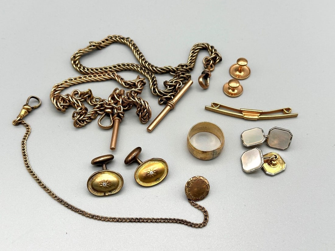 Gold Filled Jewelry Personal Collection of Alan Ruben (1 of 4)