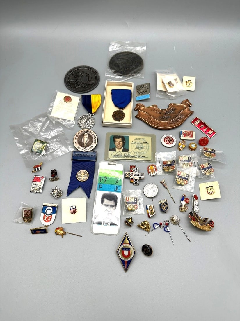 Alan Ruben Olympic Pin and Medal Collection (1 of 12)