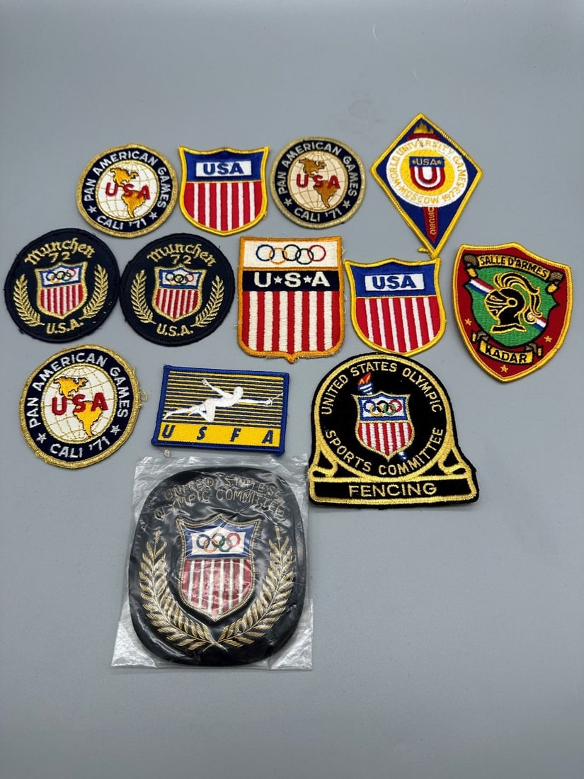Personal Olympic Patch Collection of Alan Ruben (1 of 7)