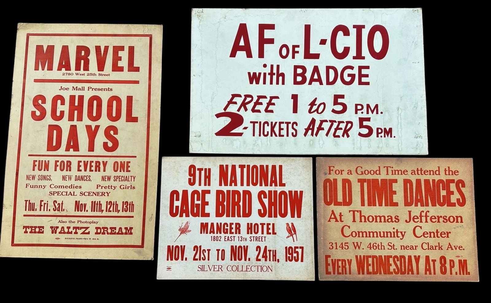 (4) Vintage Advertising Signs (1 of 7)