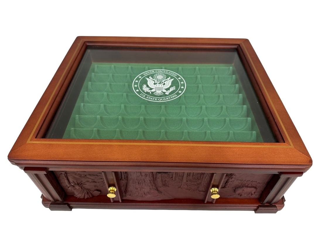 Never Circulated US State Quarter Display Box (1 of 7)