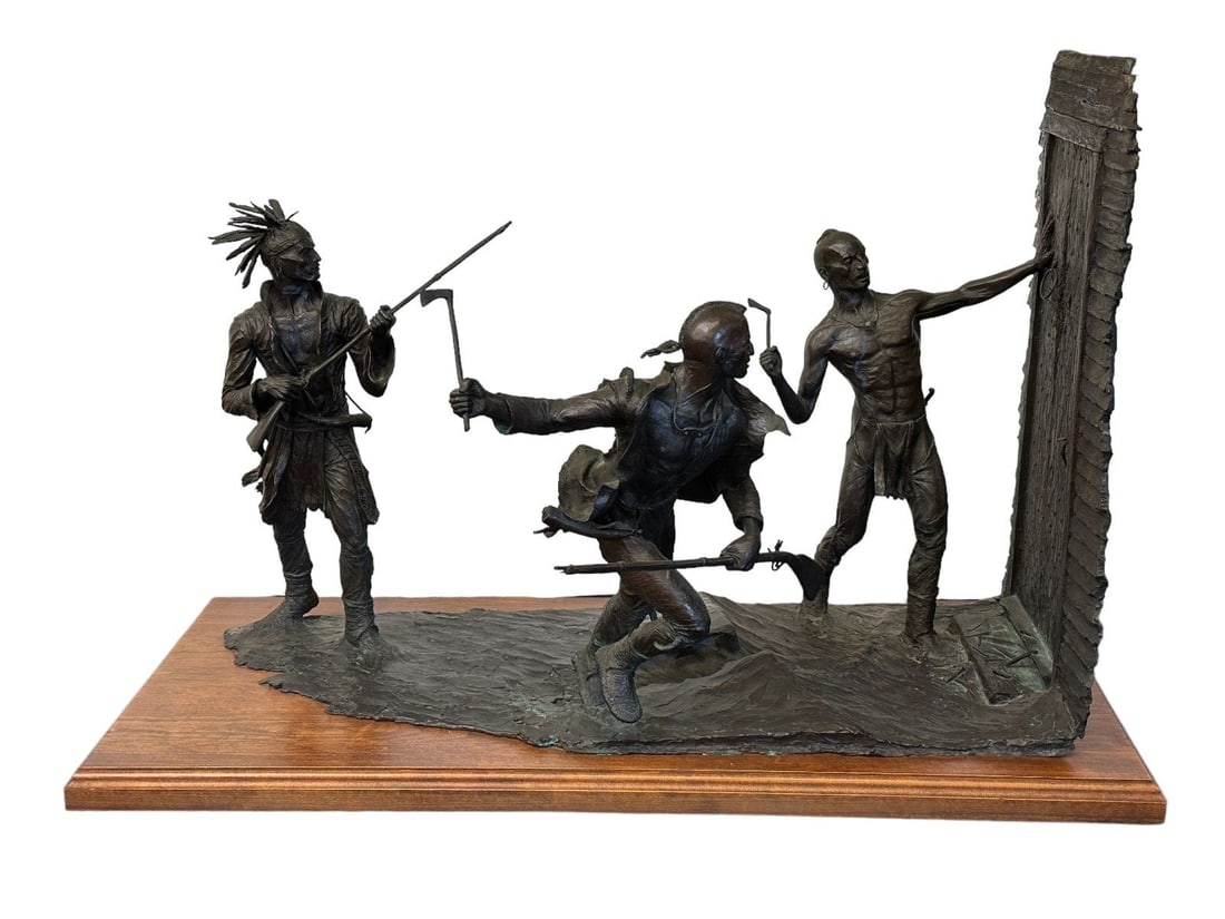 Jud Hartmann Bronze "Deerfield" 1993 Edition Rare 1/15 (1 of 20)