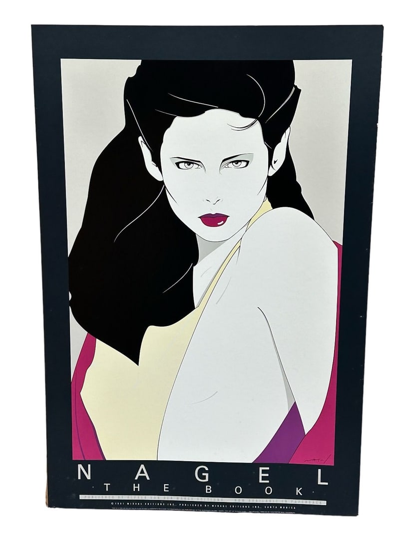Patrick Nagel Poster The Book Published by Alfred Van der March Editions (1 of 6)