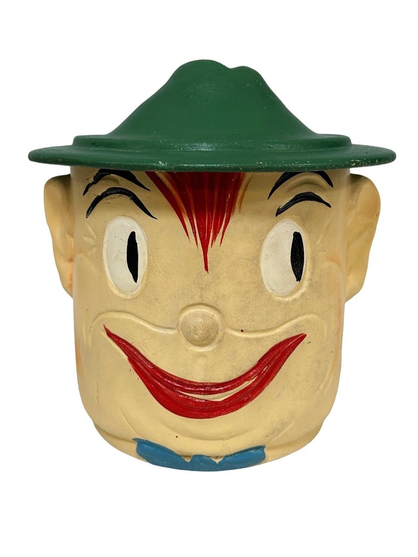 Oscar USA Pottery Cookie Jar (1 of 4)