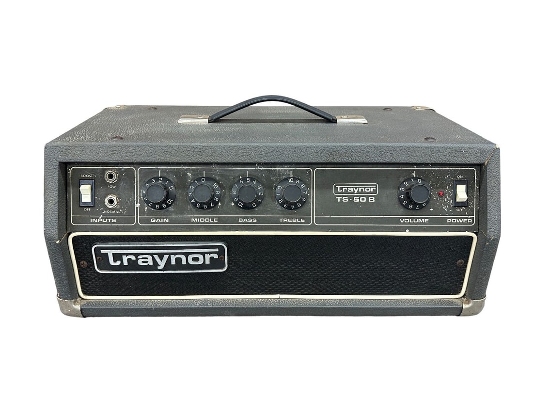 Traynor TS-50B 50-Watt Solid State Guitar / Bass Amp Head (1 of 5)