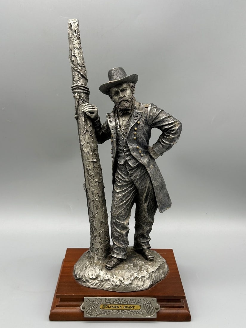 Chilmark Pewter Figurine COA: Ulysses S. Grant (1 of 5)
