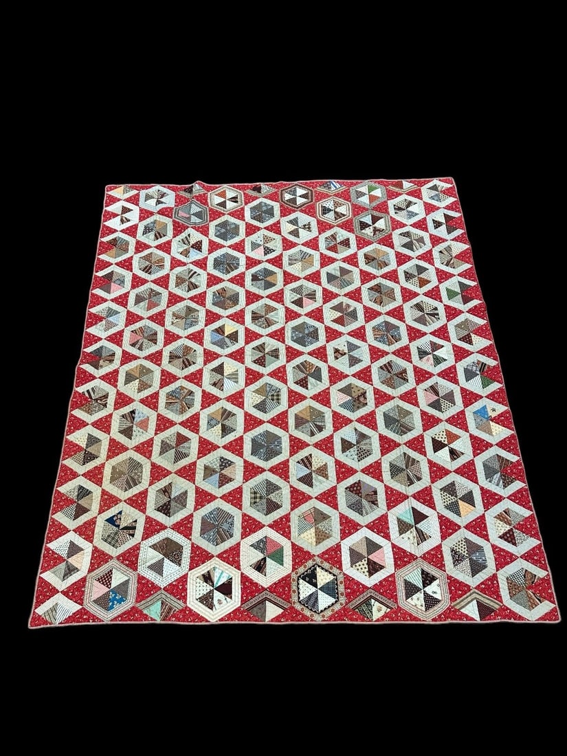 Hand Made Quilt Triangles (1 of 4)