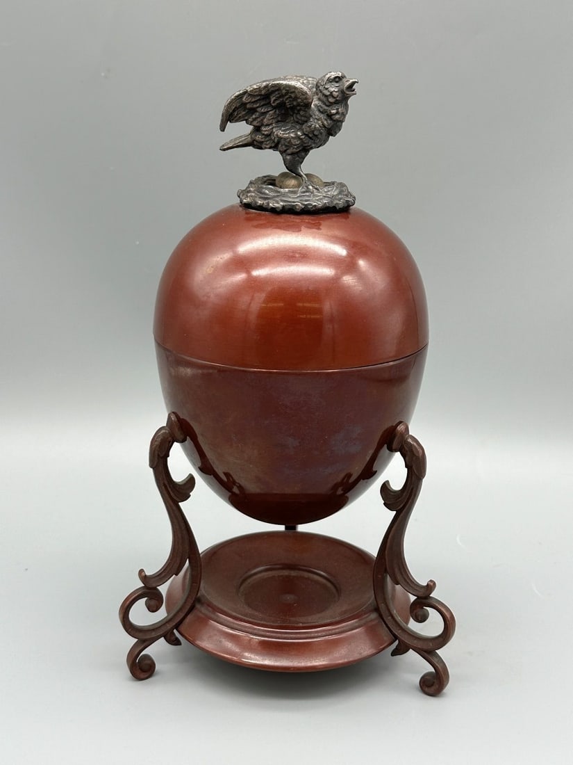 Victorian Metal Egg Coddler (1 of 4)