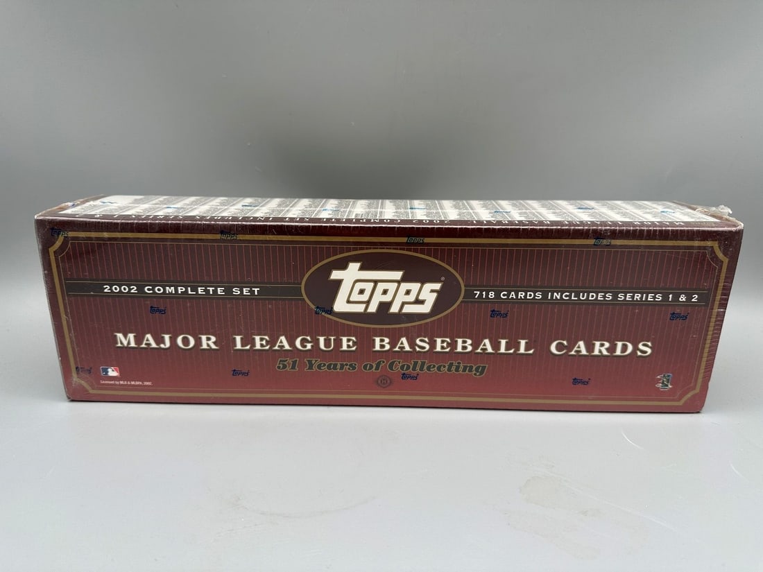 2002 Topps Baseball Card Complete Set (1 of 1)