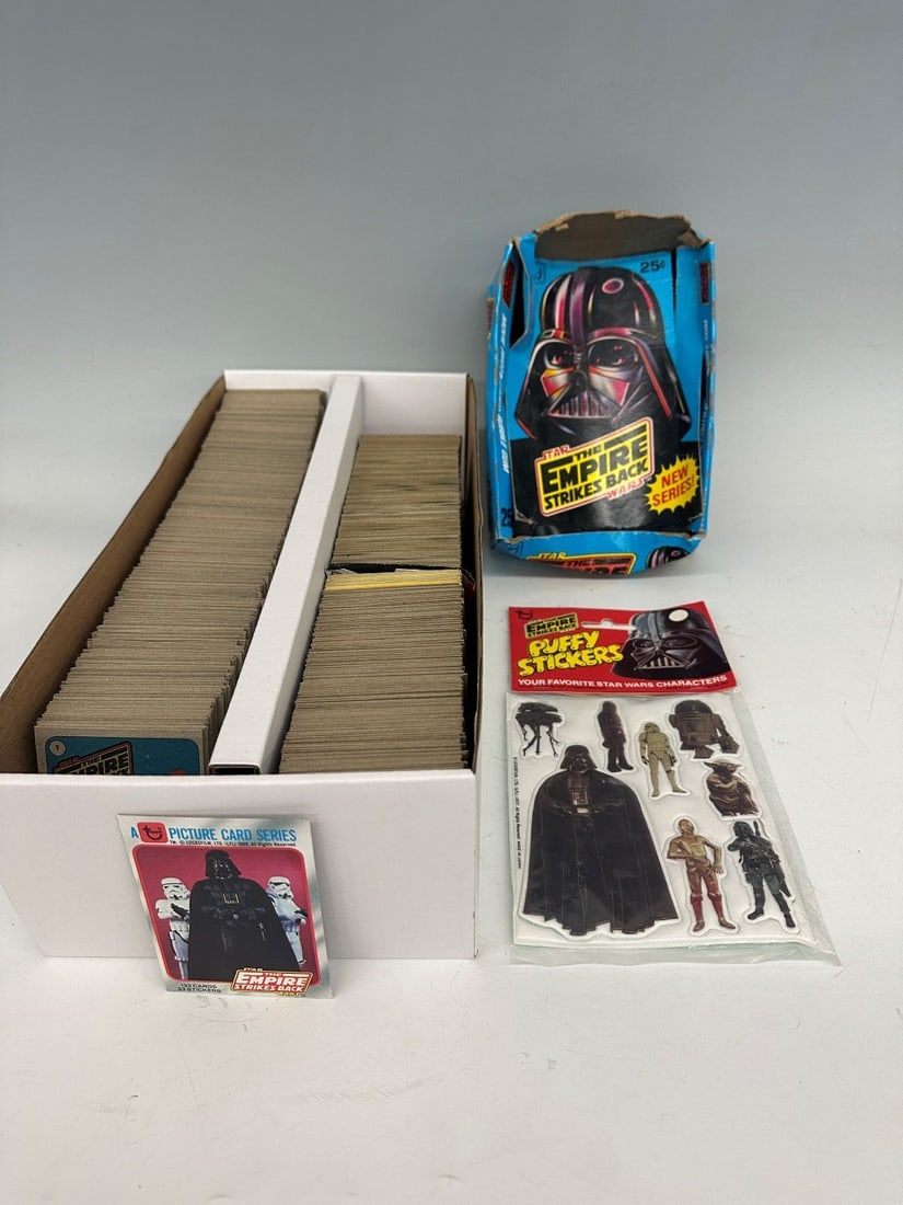 Star Wars Empire Strikes Back Trading Cards (1 of 4)