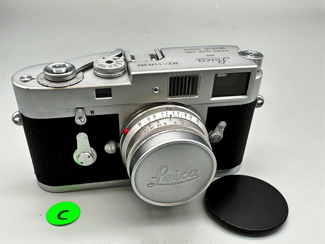 C) Leica M2 Ernst Leitz Wetzlar Germany Rangefinder Camera (1 of 5)