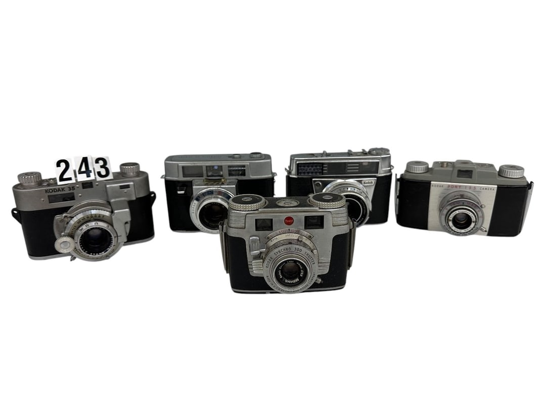 (5) Kodak Different 35mm Cameras (1 of 10)
