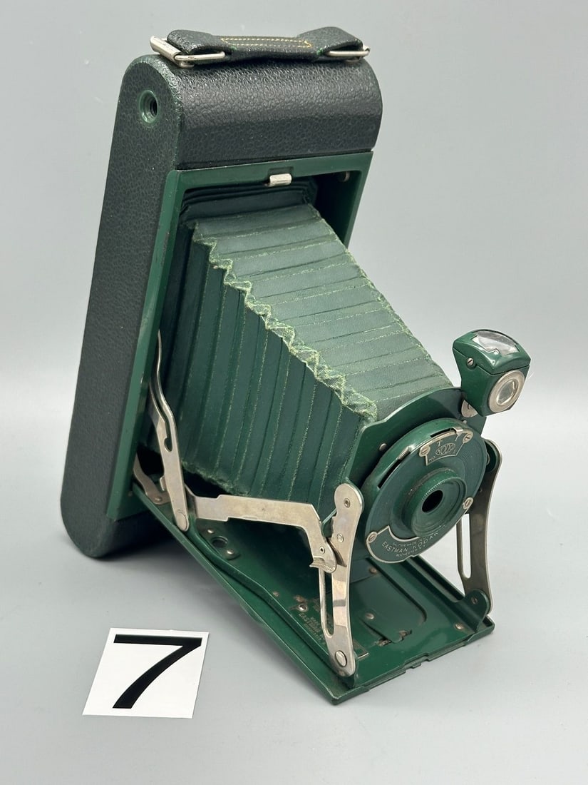 No. 1A Pocket Kodak Junior in Green (1 of 11)
