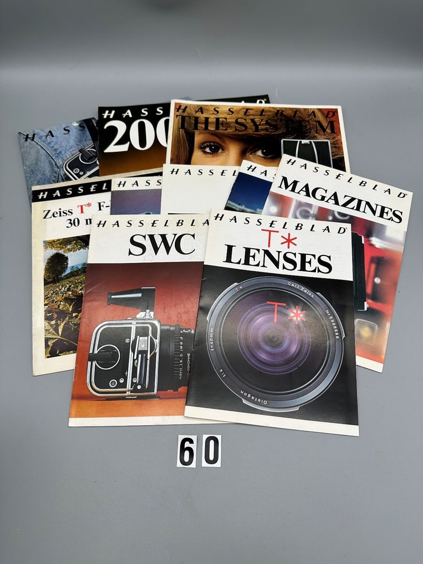 (10) Assorted Hasselblad Publications: (10) Assorted Hasselblad Publications: Hasselblad is the best all around camera system in the world.