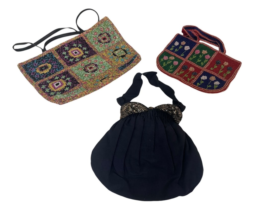 (3) Ladies Purses, Embroidered (1 of 4)