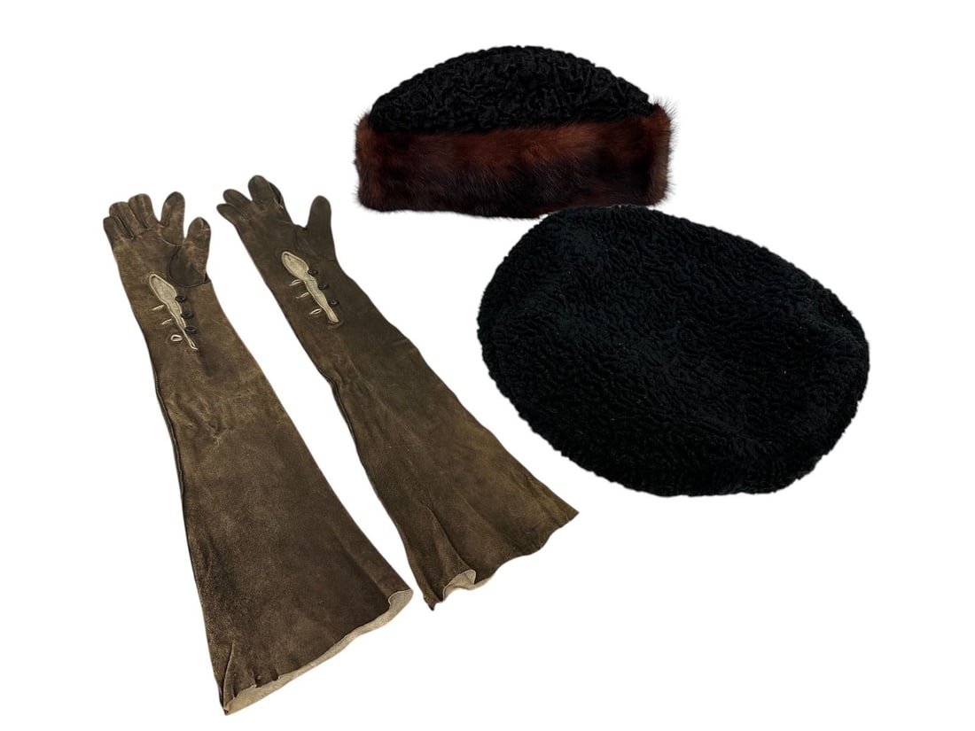 Russian Ladies Hats and Opera Gloves (1 of 4)