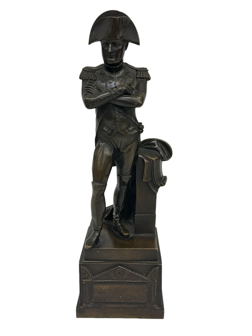 Bronze Figure of Napoleon: Bronze Figure of Napoleon: 11.5" tall.