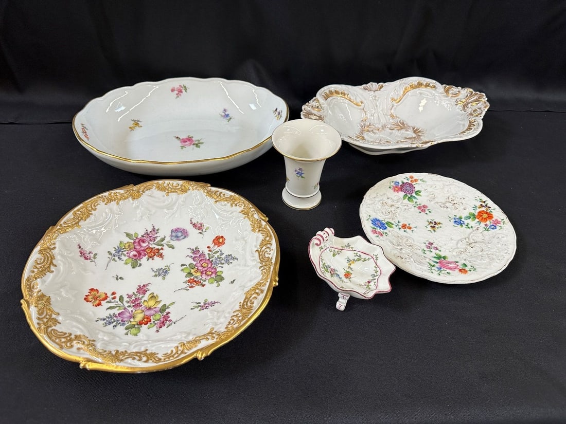 Group of Meissen China (1 of 4)