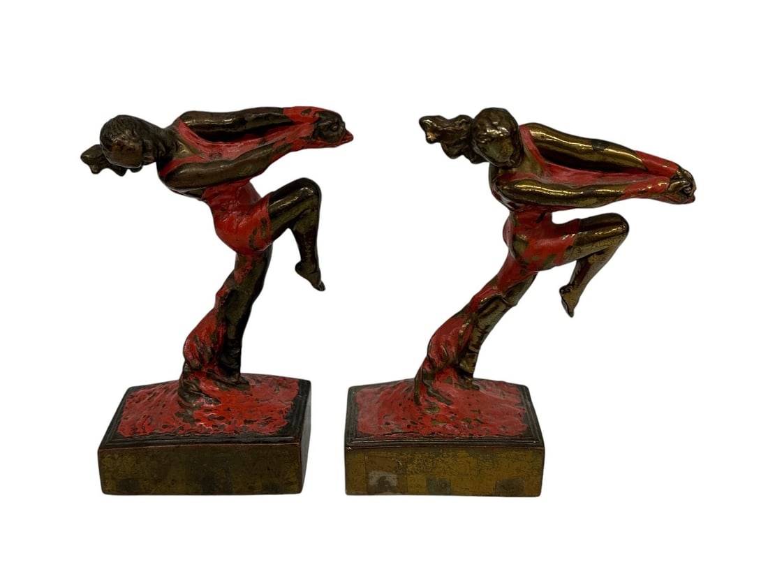 Art Deco Bookends Isadora Duncan (1 of 2)