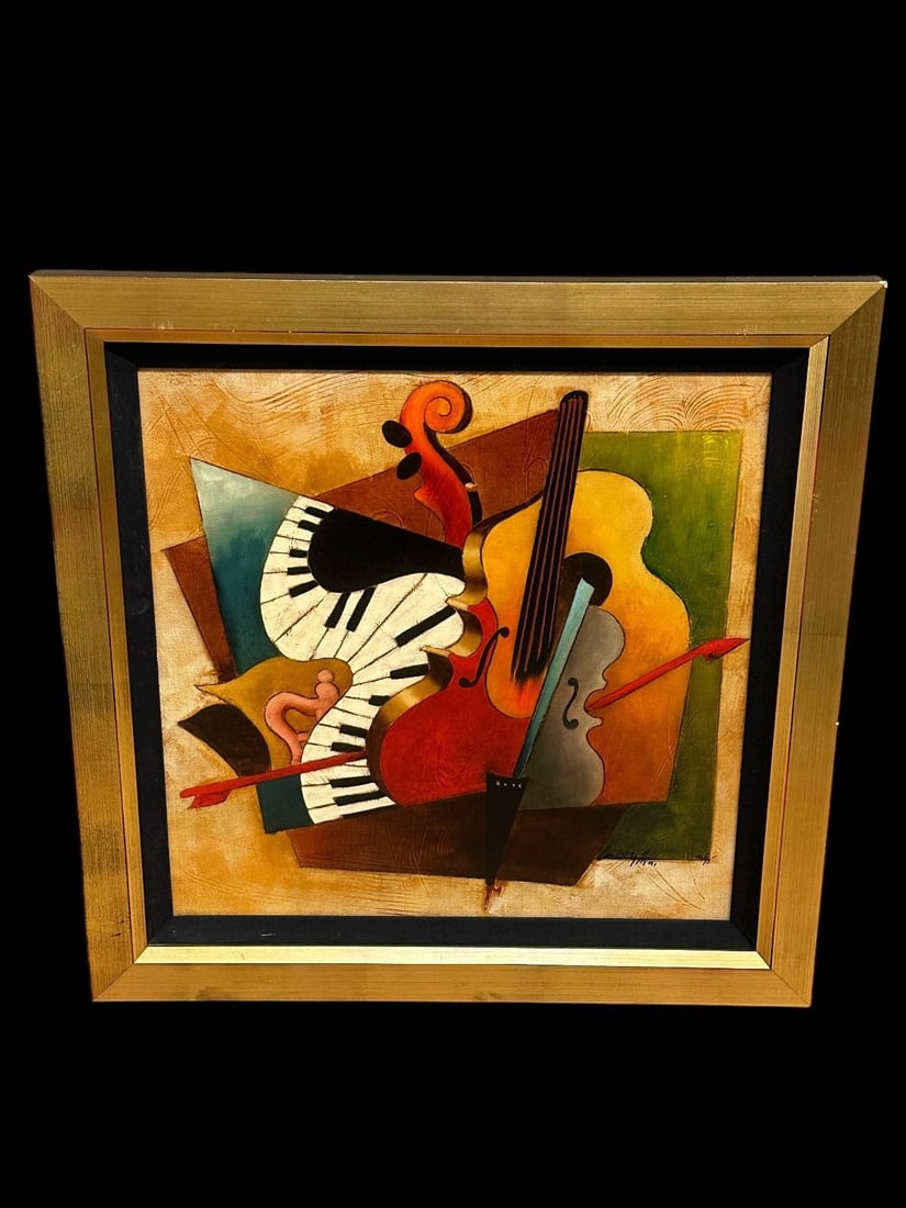 Emanuel Mattini "Harmony" Print on Canvas (1 of 3)