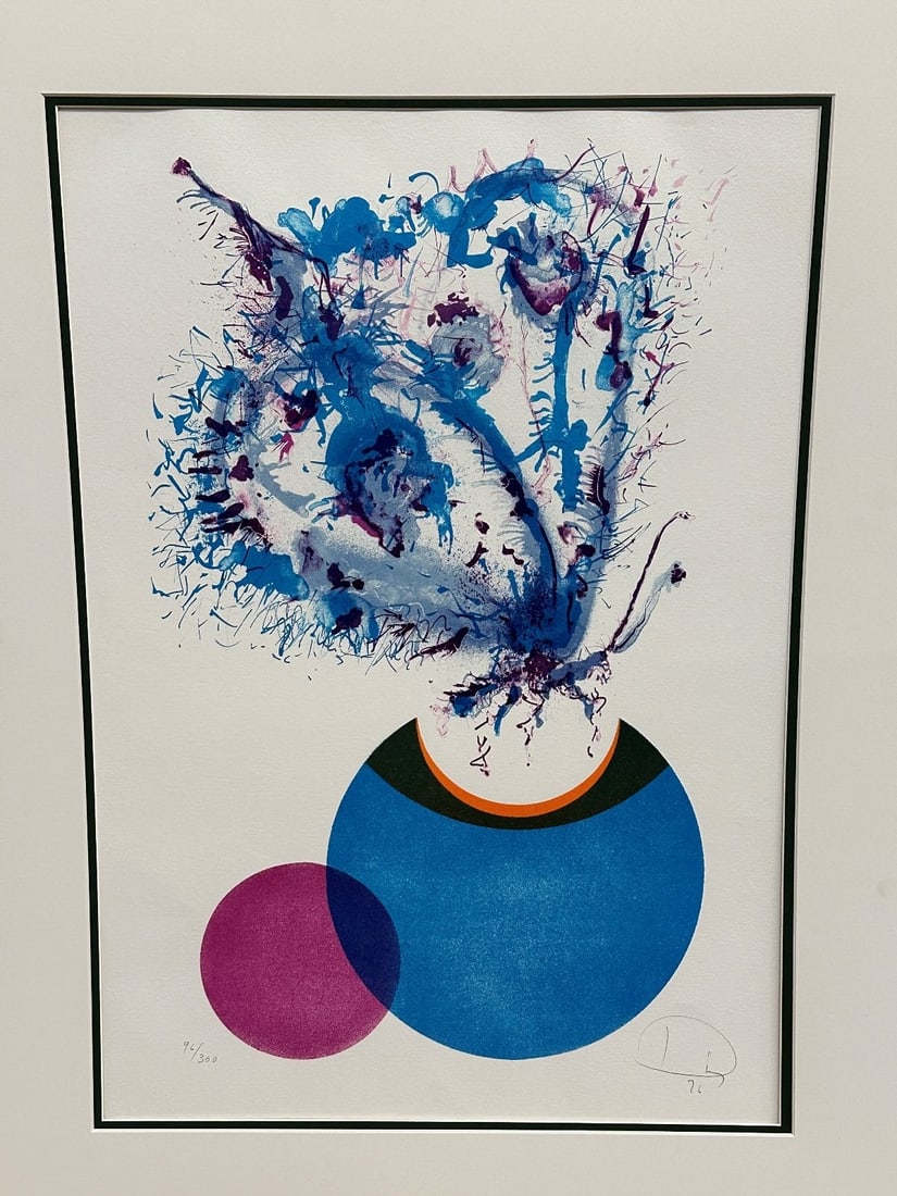 Lazlo Dus (Hungarian 1941-) Signed and Numbered Lithograph (1 of 4)