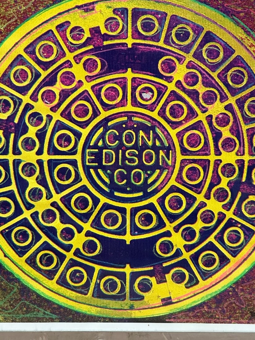 Conn Edison Co. Screenprint (1 of 3)