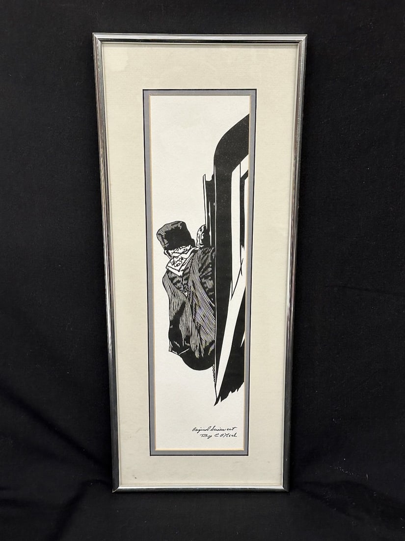 Chuck O'Neal Scissor Cut Art Work (1 of 3)