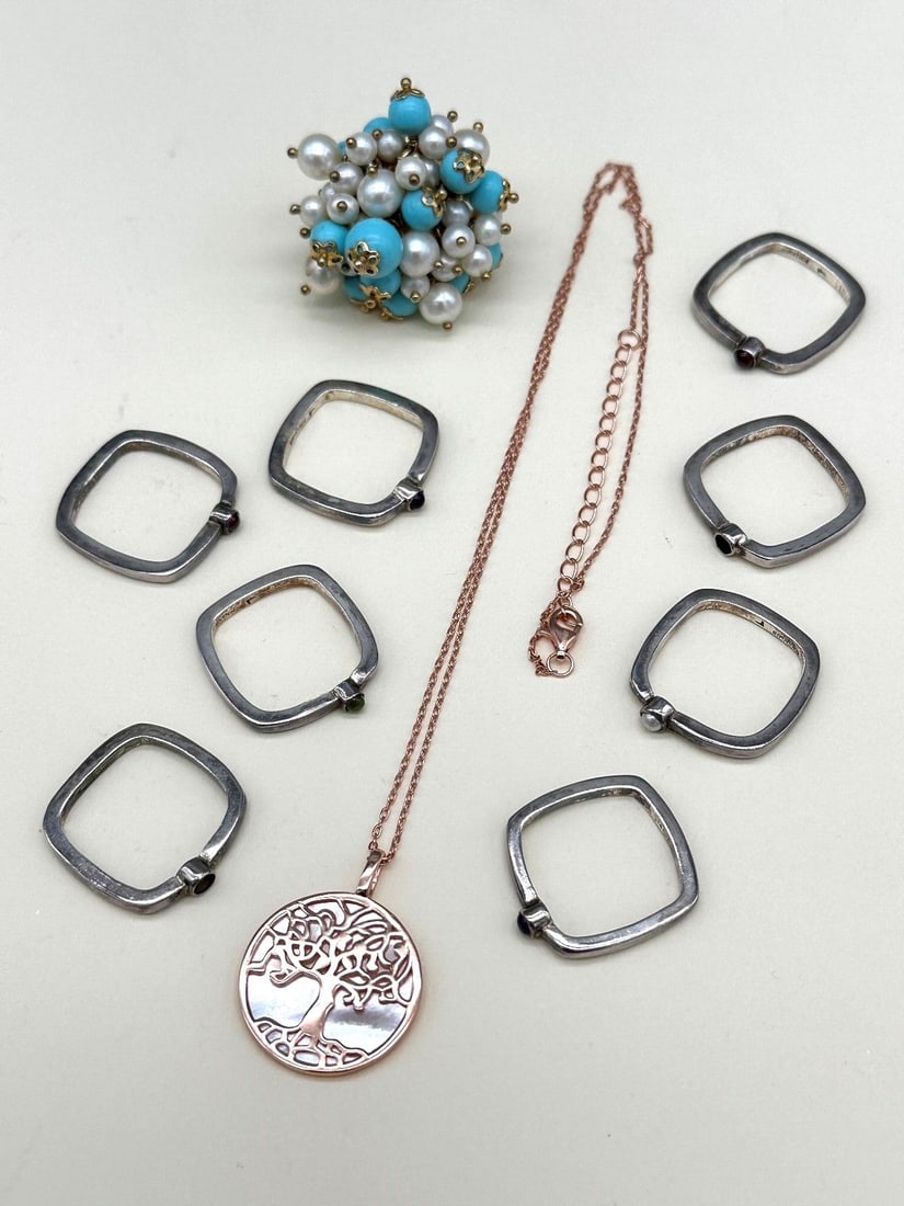 Miscellaneous Sterling Silver Jewelry (1 of 4)