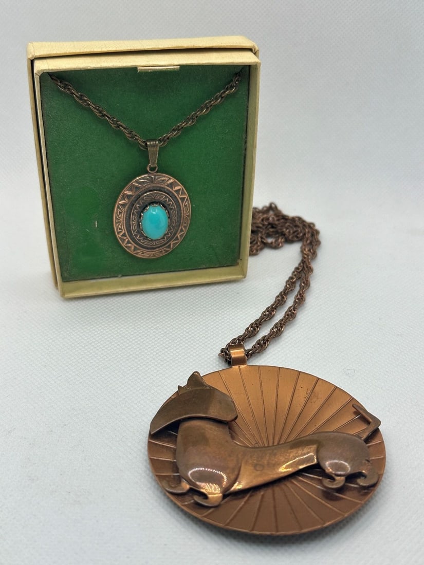 (2) Copper Necklaces (1 of 3)