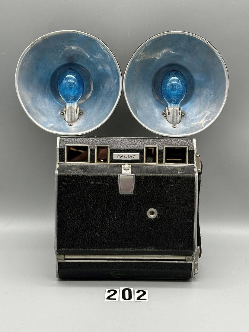 Kalart Press Camera 3 1/4 X 4 1/4 With 127mm F 4.5 Raptar Lens Auction