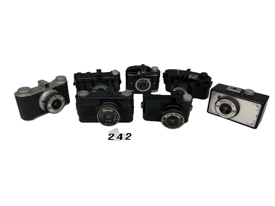 (7) 127 Film-Size Camera Collection (1 of 8)