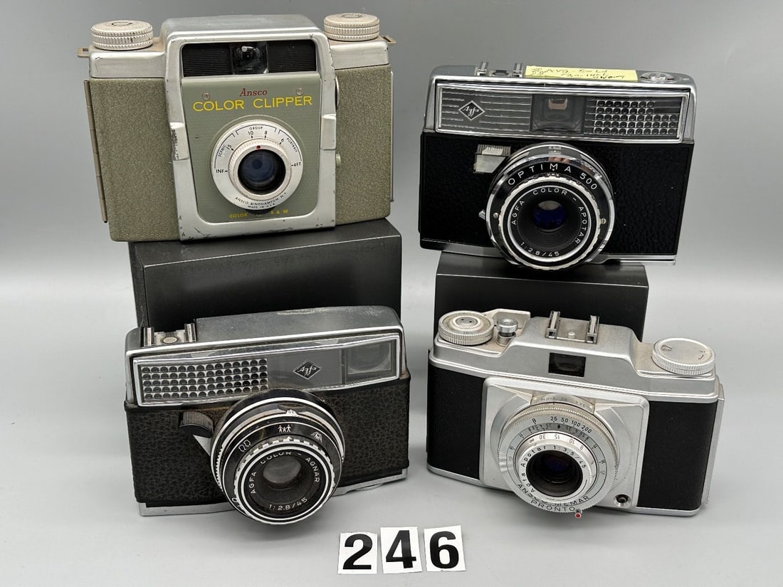 (4) Agfa-Ansco Cameras (1 of 10)