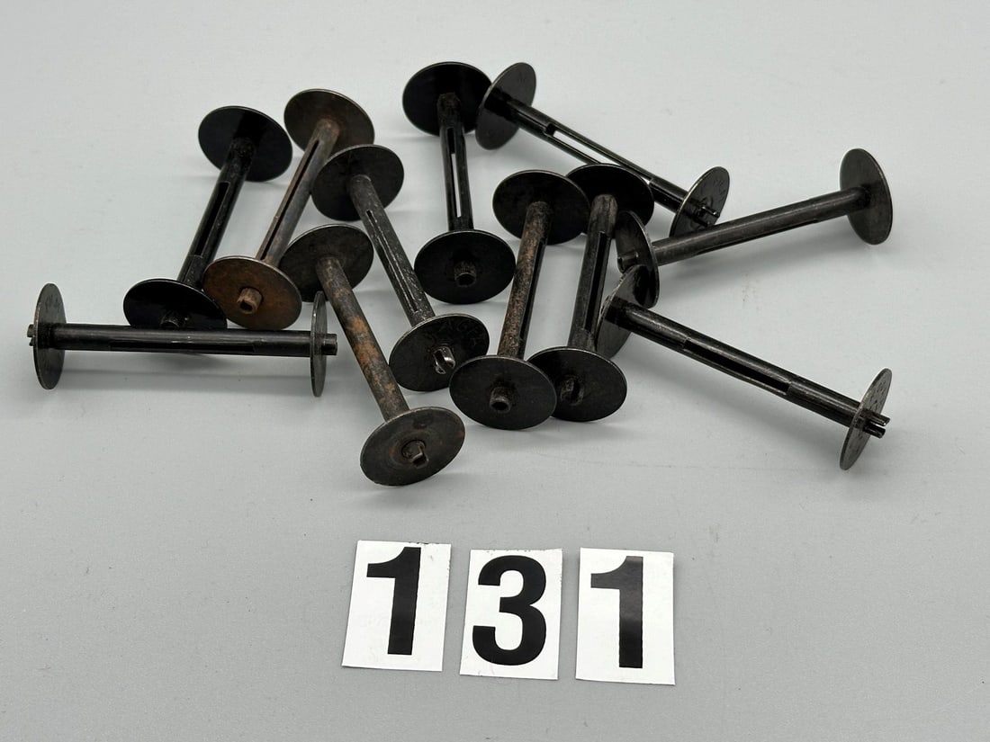 (10) 127 Film Take Up Spools: (10) 127 Film Take Up Spools