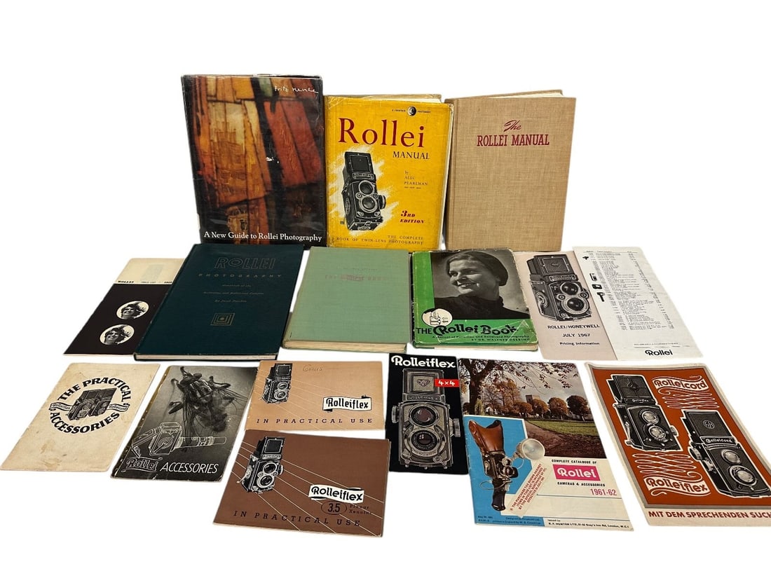 Group of Rolleiflex Camera Books and Pamphlets (1 of 7)