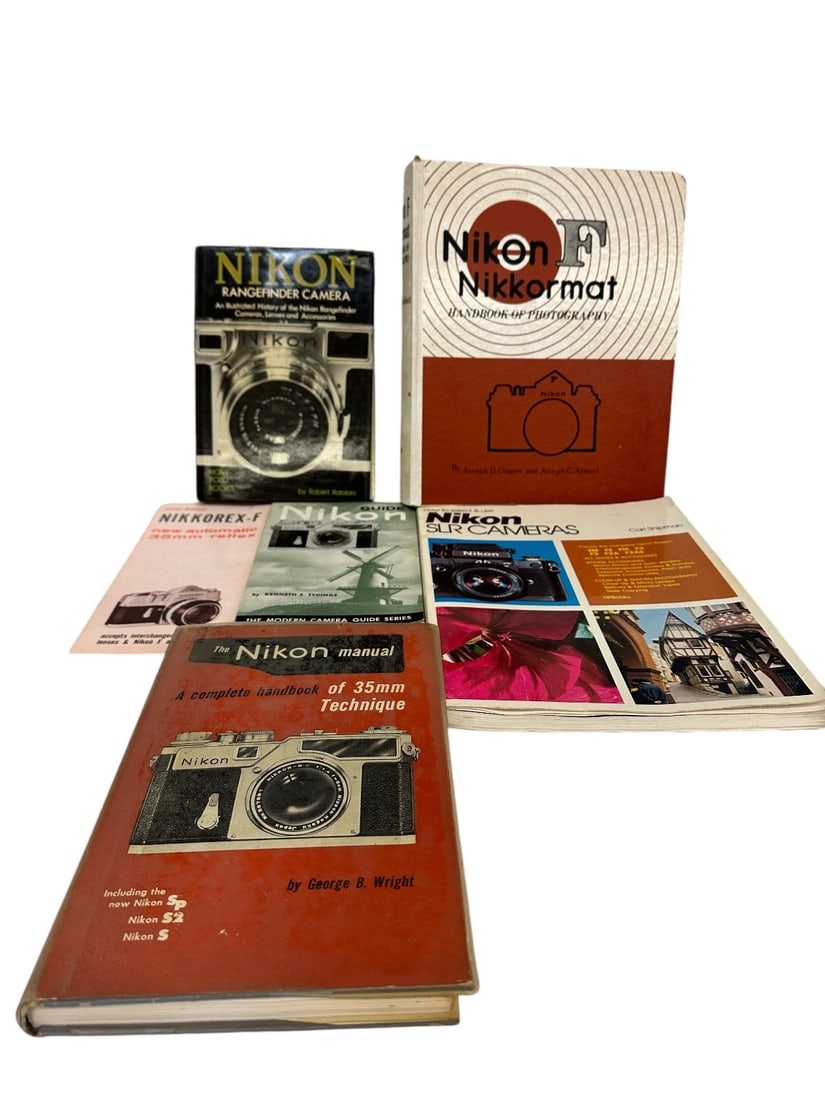 (6) Nikon Camera Books: (6) Nikon Camera Books