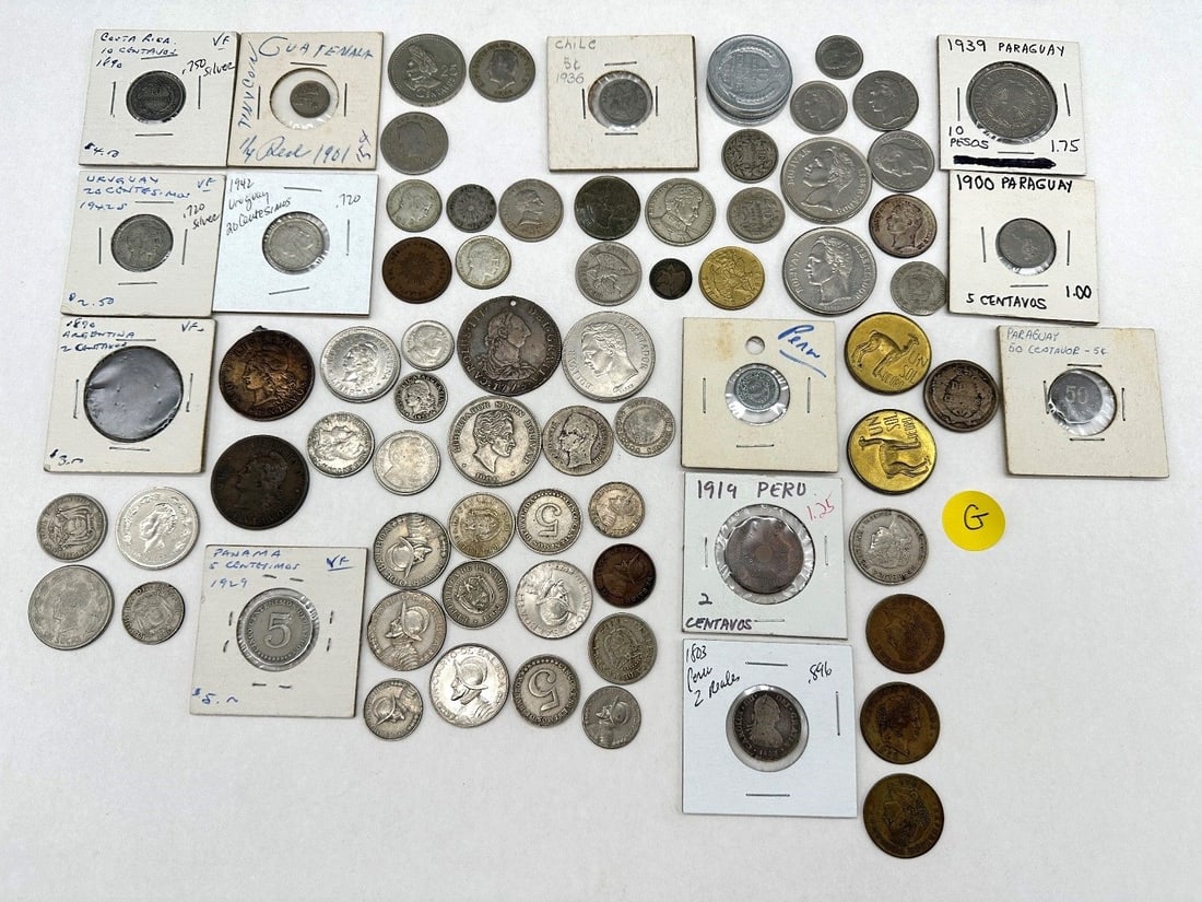 Central and South American Foreign Coins (1 of 12)