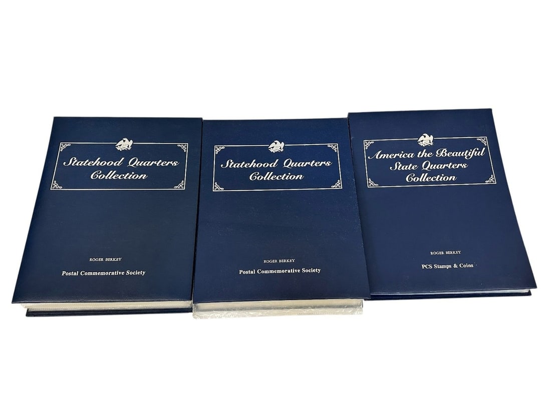 (3) Binders State Quarter Collections (1 of 5)