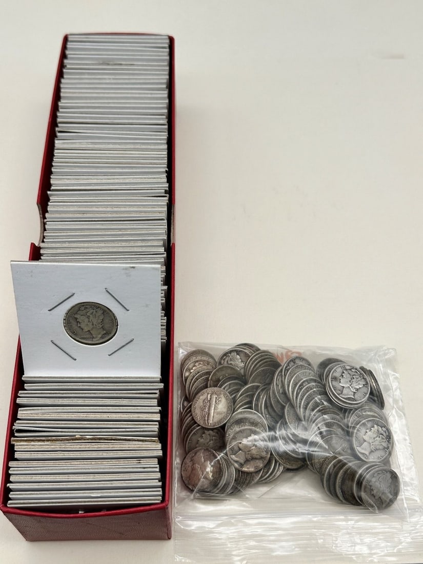 (214) Mercury US Dimes (1 of 4)