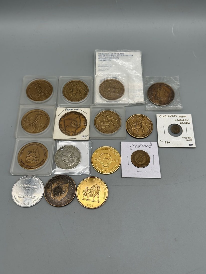 Group of United States, Cleveland Ohio Tokens (1 of 7)
