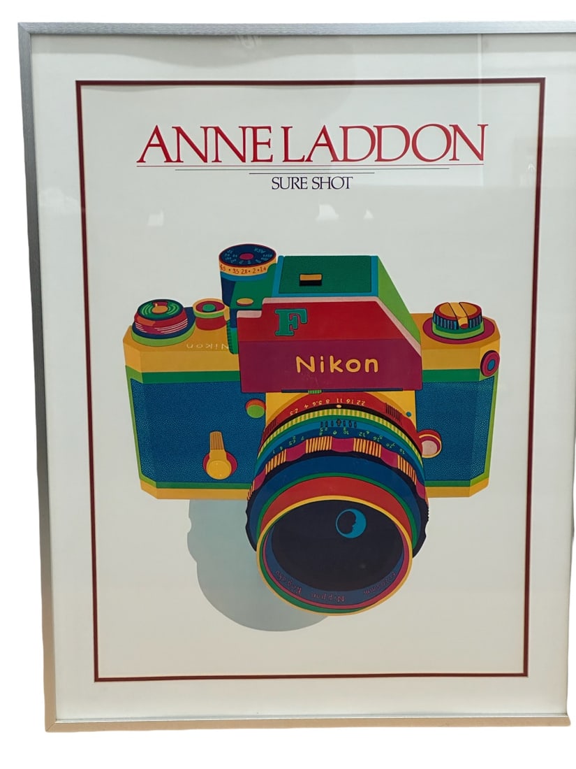 Anne Laddon Sure Shot Modern Art Poster (1 of 4)